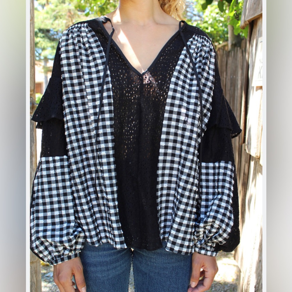 Rachel Comey Lace Willow top size 4 (fits like 6-8)